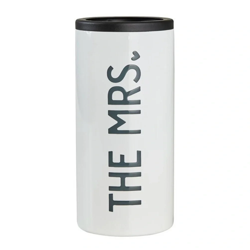 Skinny Can Cooler The Mrs. White NWT - Picture 1 of 10
